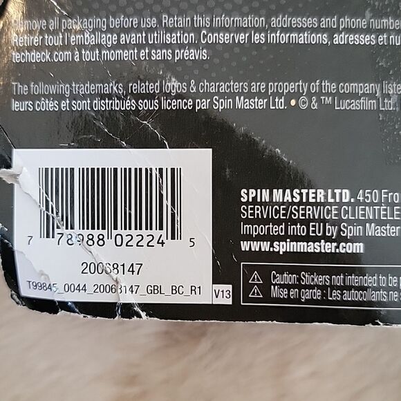 TECH DECK STAR WARS METALLIC BOARD SET - NEW! - Picture 7 of 13